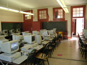 St Anthony School - Computer Room facing front of classroom