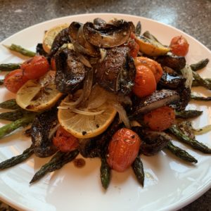 Mixed Grill Vegs with Lemon dressing